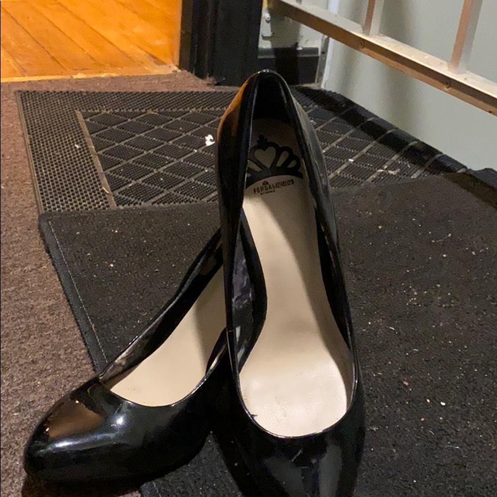 Black heels 5-6in worn out maybe 10 times